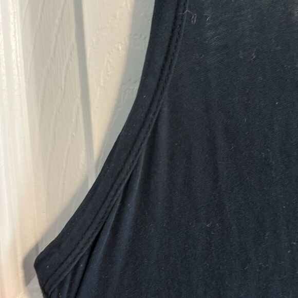 Bobi Women’s Black Basic Racerback Tank Top, Size L - Picture 4 of 6